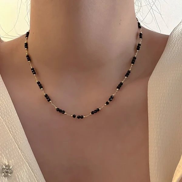 collier fantaisie doré