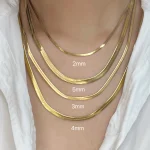collier femme acier inoxydable