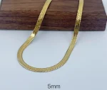 chaine type serpent 50 cm