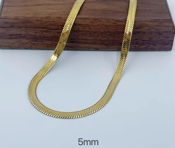 chaine type serpent 50 cm