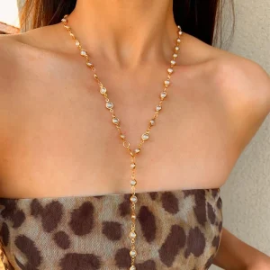 Mon collier femme doré