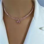 Mon collier femme effet perles