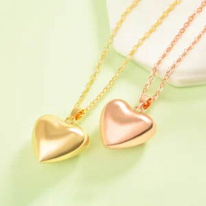 collier femme enceinte en métal