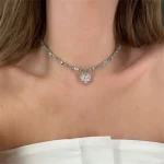 Collier pendentif cœur