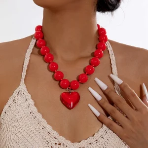 collier de perles pour femme