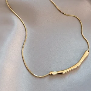 mon collier femme doré